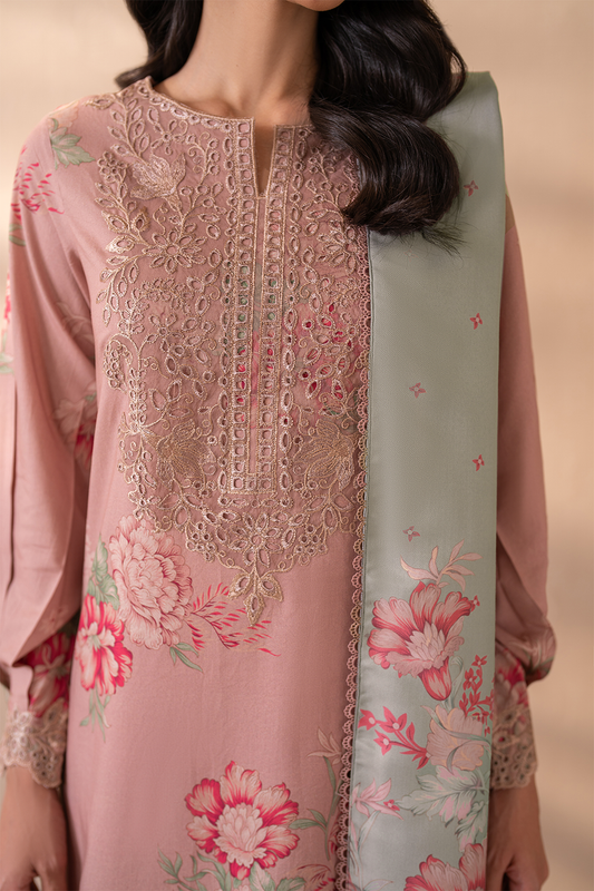 IZNIK FORMALS PRINTED EMBROIDERED LAWN - 3 PC UNSTITCHED