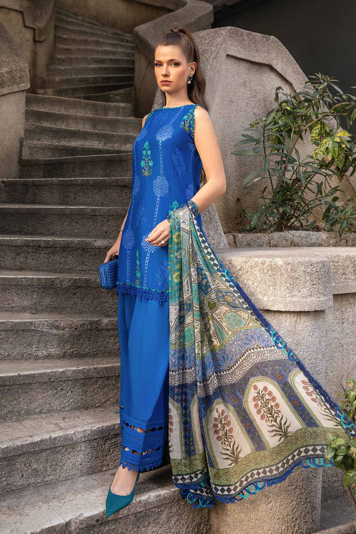 MARIA B FORMALS CUTWORK EMBROIDERED LAWN - 3 PC UNSTITCHED