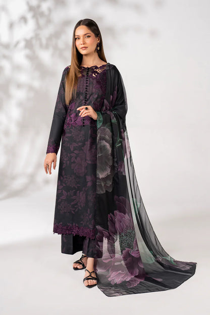 IZNIK DIGITAL PRINTED EMBROIDERED FORMALS LAWN - 3 PC UNSTITCHED