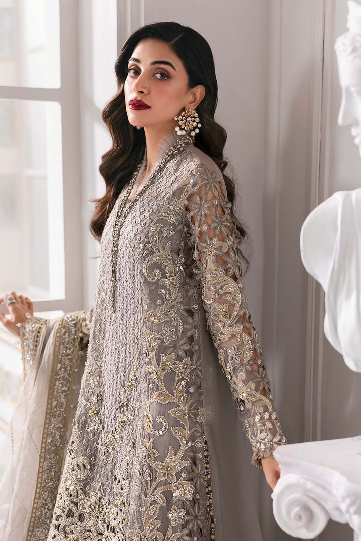 MARIA B LUXURY WEDDING EMBROIDERED ORGANZA - 3 PC UNSTITCHED