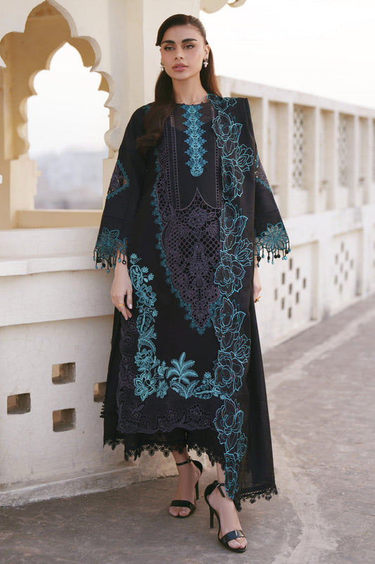 PARISHAY LUXURY EMBROIDERED LAWN - 3 PC UNSTITCHED