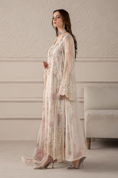 MARIA B LUXURY EMBROIDERED CHIFFON - 3 PC UNSTITCHED