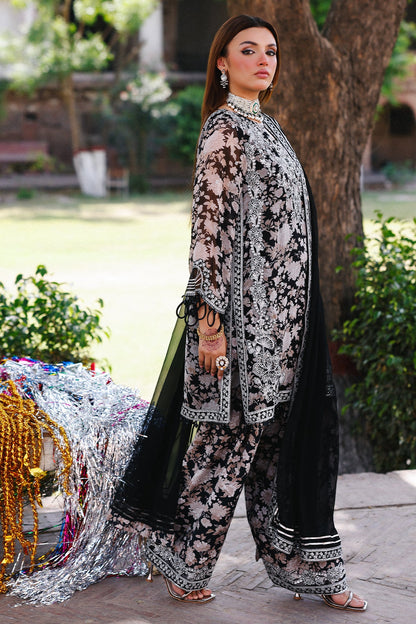 CHARIZMA PRINTED EMBROIDERED CHIFFON - 3 PC UNSTITCHED