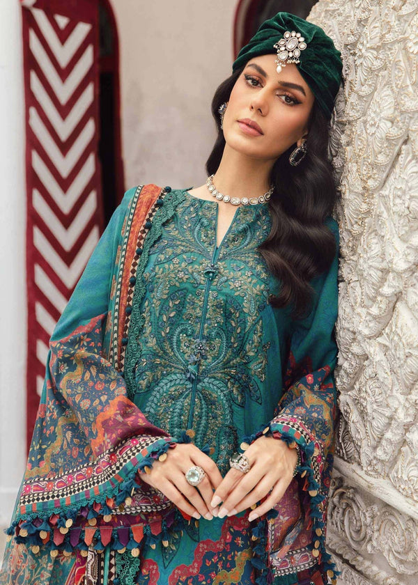 MARIA B FORMALS EMBROIDERED LAWN - 3 PC UNSTITCHED