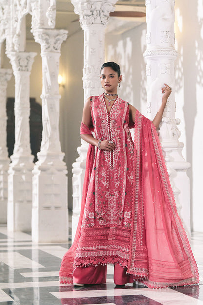 SOBIA NAZIR LUXURY EMBROIDERED COTTON - 3 PC UNSTITCHED