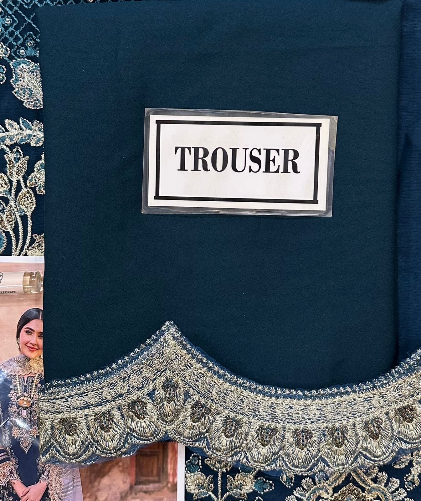 IMROZIA LUXURY EMBROIDERED CHIFFON - 3 PC UNSTITCHED