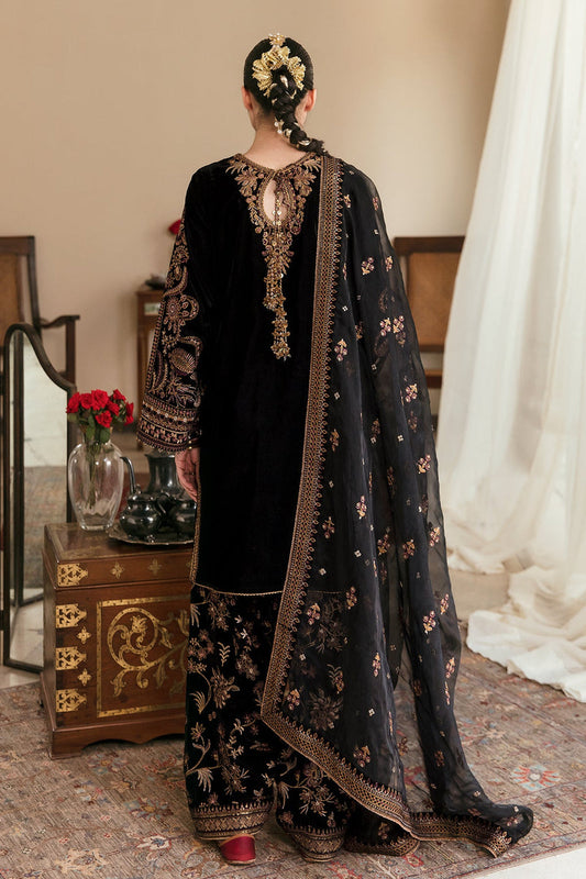 BAROQUE EMBROIDERED CHIFFON - 3 PC UNSTITCHED