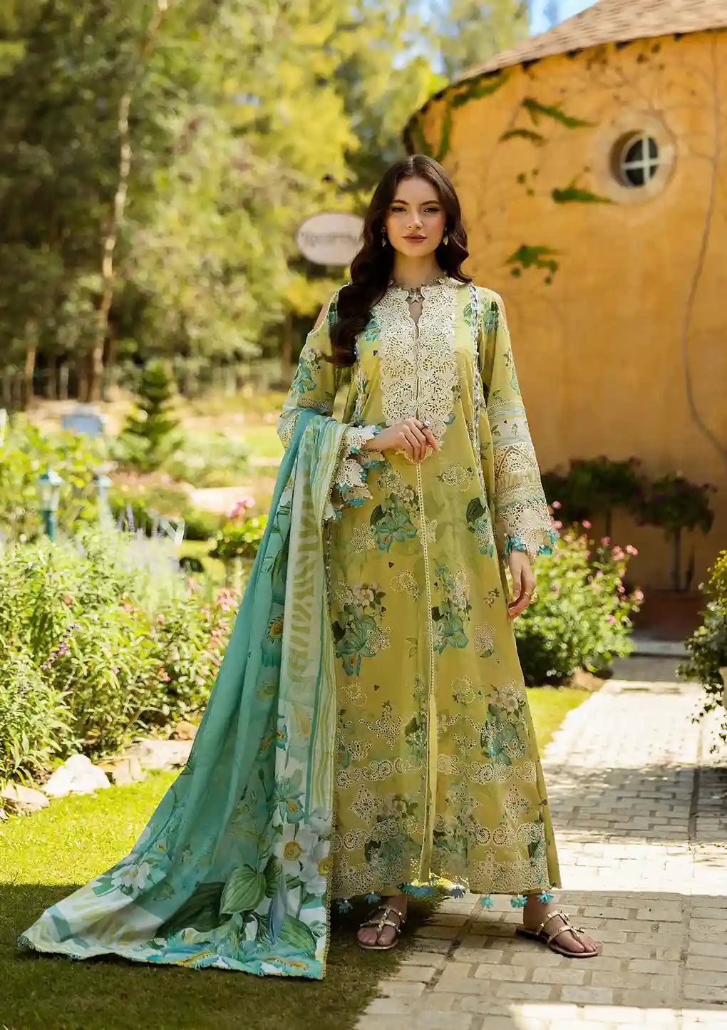 ELAF FORMALS EMBROIDERED LAWN - 3 PC UNSTITCHED