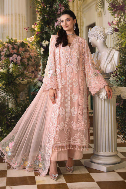 MARIA B LUXURY EMBROIDERED CHIFFON - 3 PC UNSTITCHED