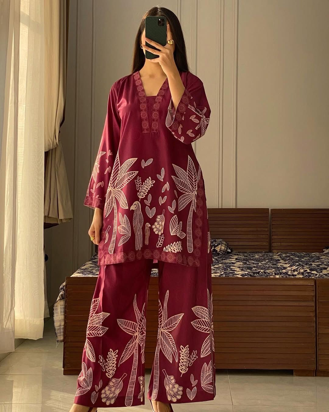 HOORAIN’S PRET DIGITAL PRINTED LAWN - 2 PC STITCHED