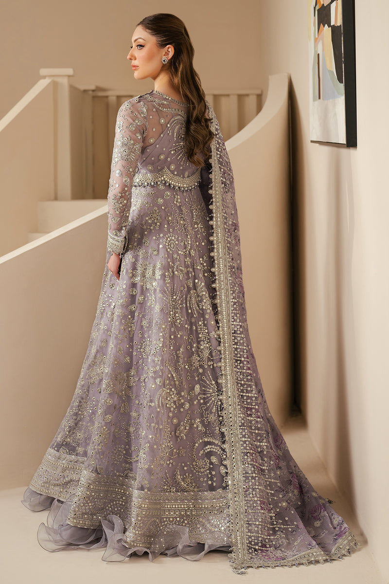 JAZMIN LUXURY EMBROIDERED CHIFFON MAXI - 3 PC UNSTITCHED