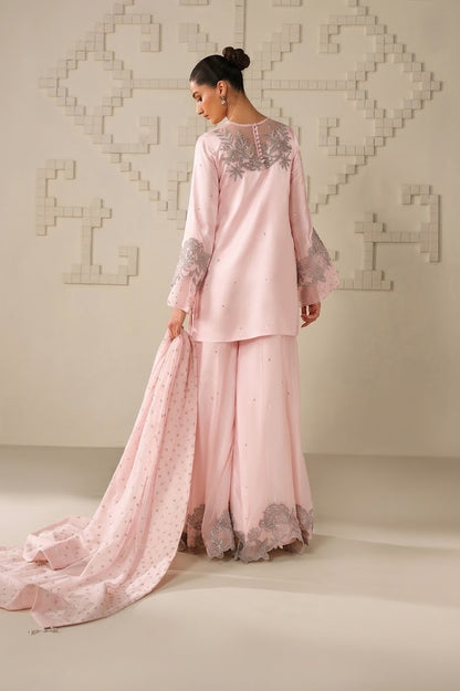 IZNIK EMBROIDERED CHIFFON - 3 PC UNSTITCHED