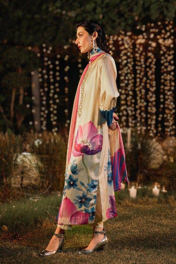 LULUSAR LUXURY FORMALS DIGITAL PRINTED SILK - 3 PC UNSTITCHED