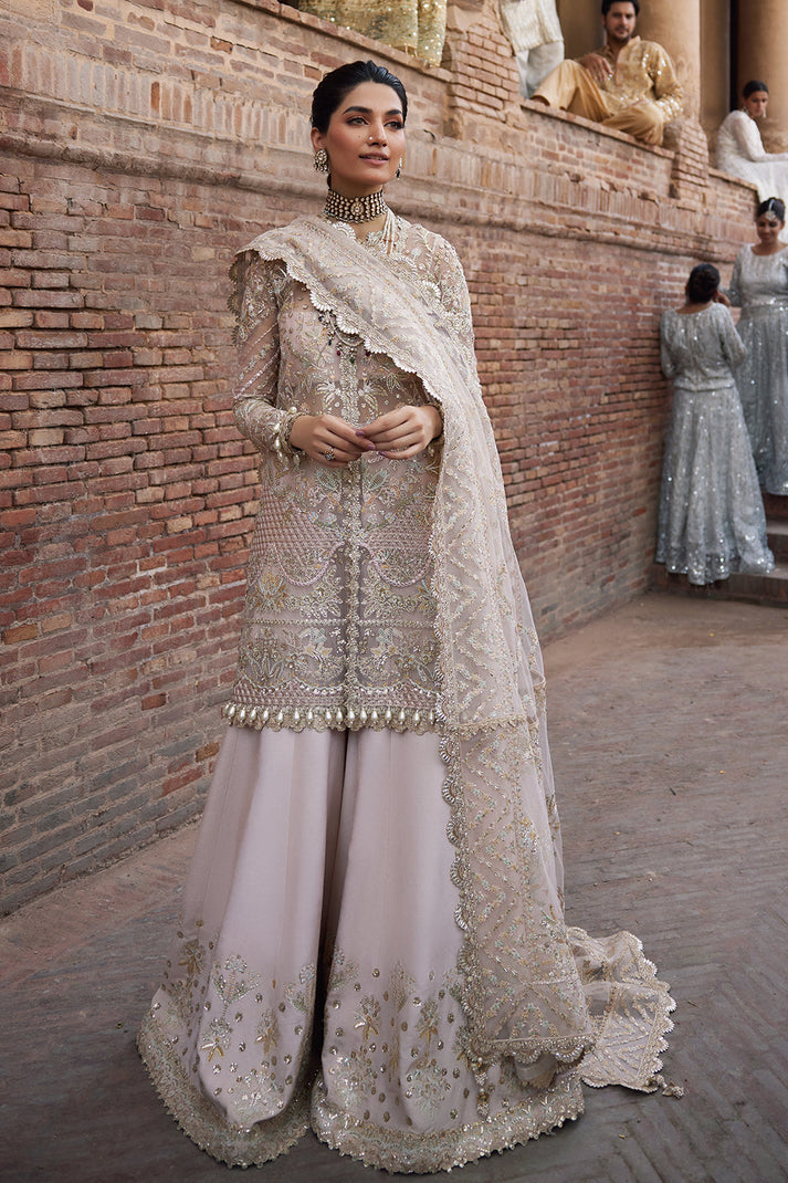 AFROZEH LUXURY WEDDING EMBROIDERED ORGANZA- 3 PC UNSTITCHED