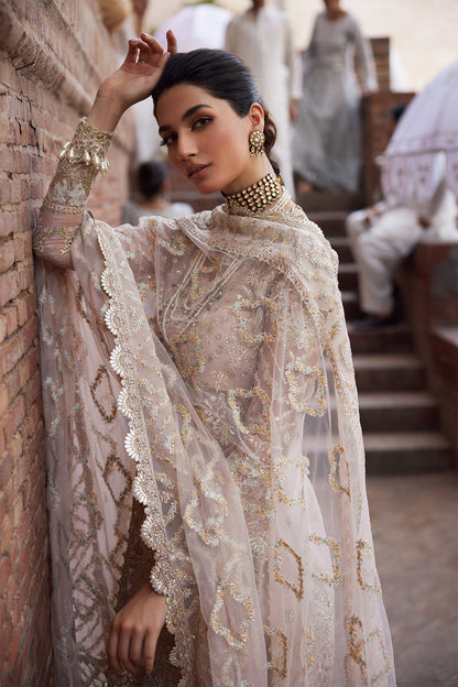 AFROZEH LUXURY WEDDING EMBROIDERED ORGANZA- 3 PC UNSTITCHED