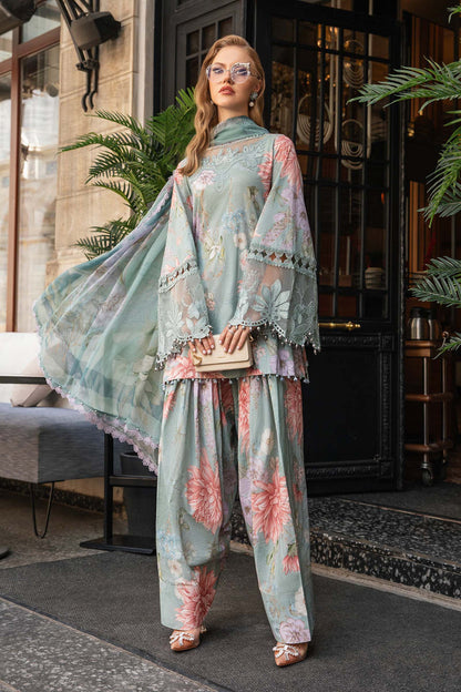 MARIA B FORMALS PRINTED LAWN - 3 PC UNSTITCHED