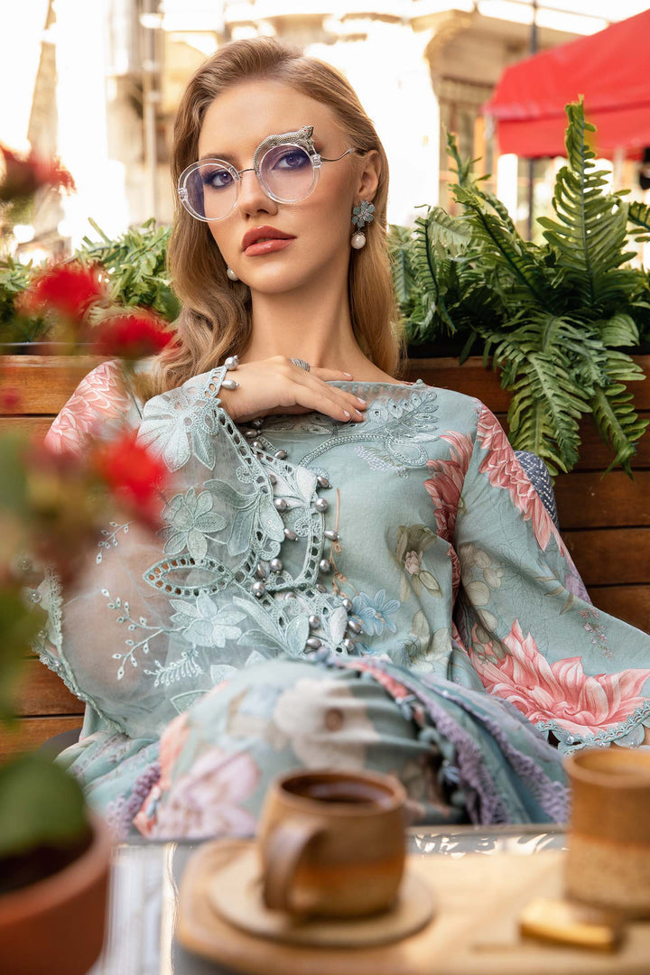 MARIA B FORMALS PRINTED LAWN - 3 PC UNSTITCHED