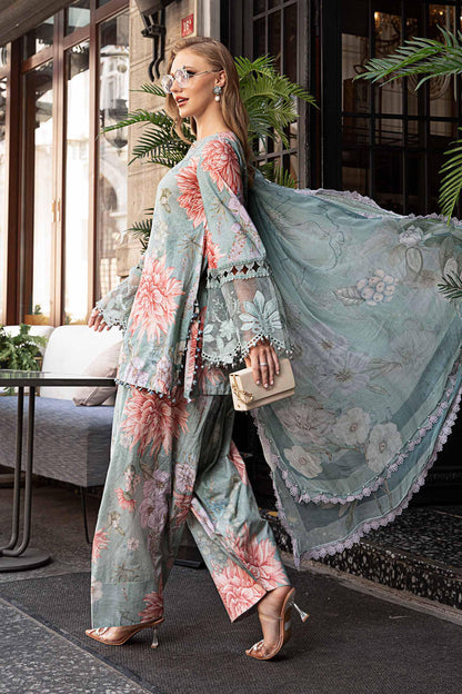 MARIA B FORMALS PRINTED LAWN - 3 PC UNSTITCHED