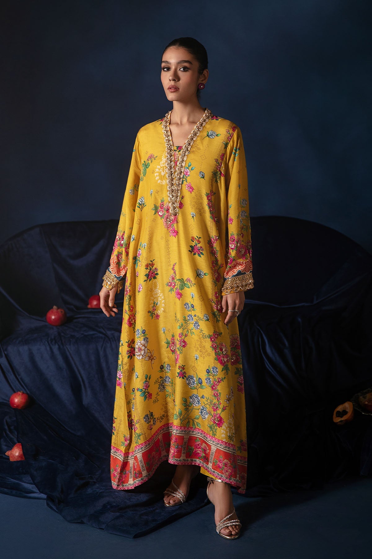 AMMARA KHAN SWISS LAWN FORMALS - 3 PC UNSTITCHED