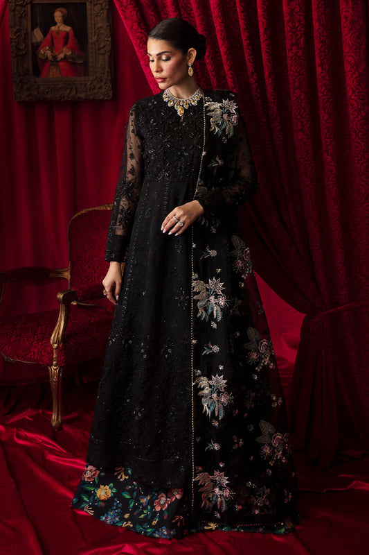 NUREH LUXURY EMBROIDERED ORGANZA - 3 PC UNSTITCHED