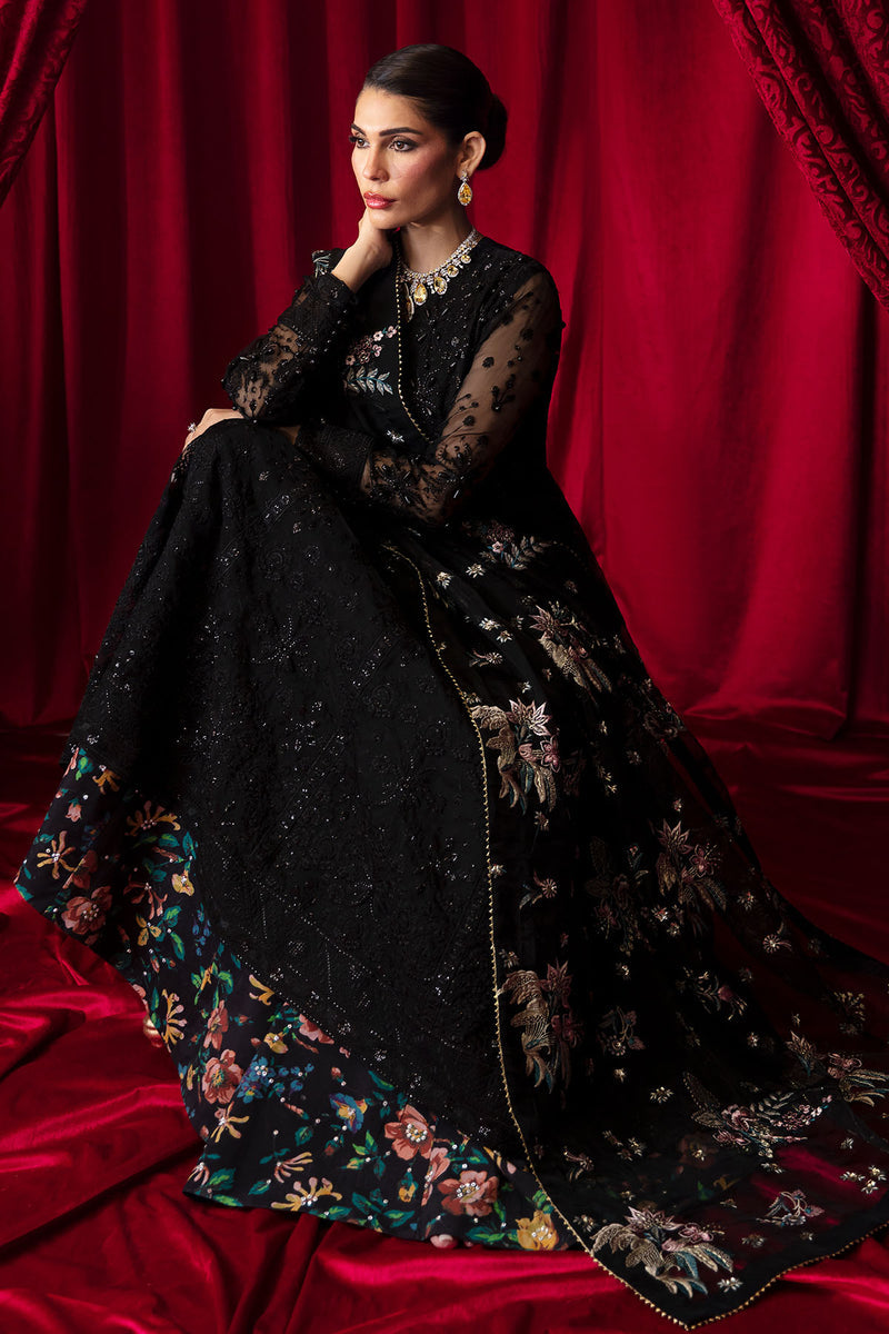 NUREH LUXURY EMBROIDERED ORGANZA - 3 PC UNSTITCHED