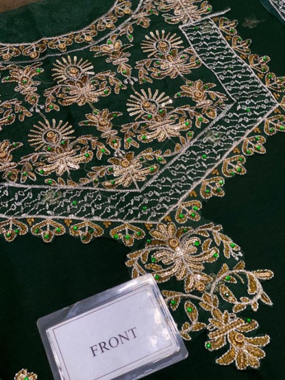 ASIM JOFA EMBROIDERED CHIFFON - 3 PC UNSTITCHED