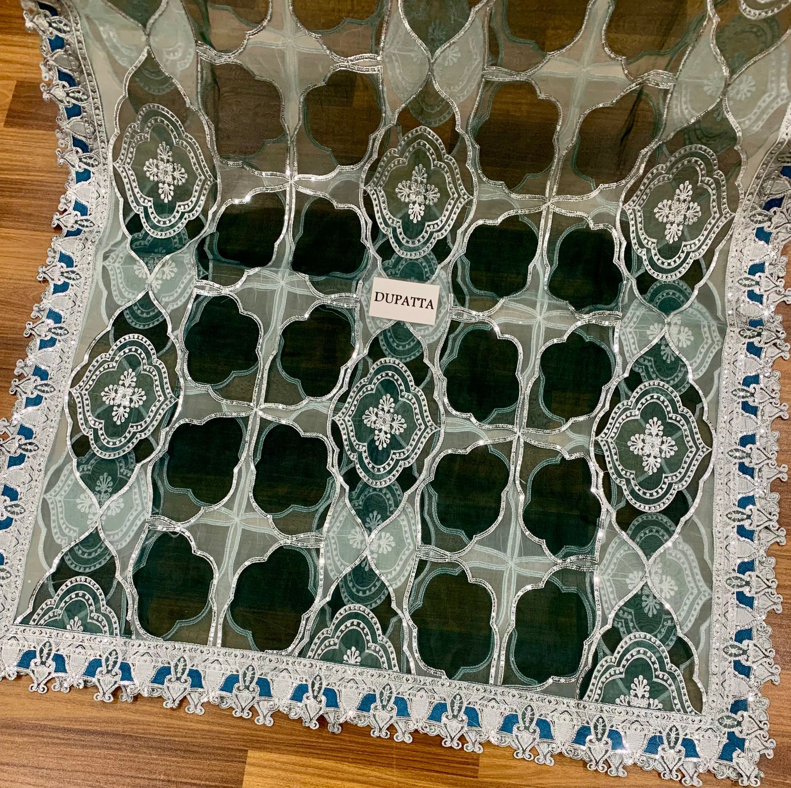 EMAAN ADEEL EMBROIDERED ORGANZA - 3 PC UNSTITCHED