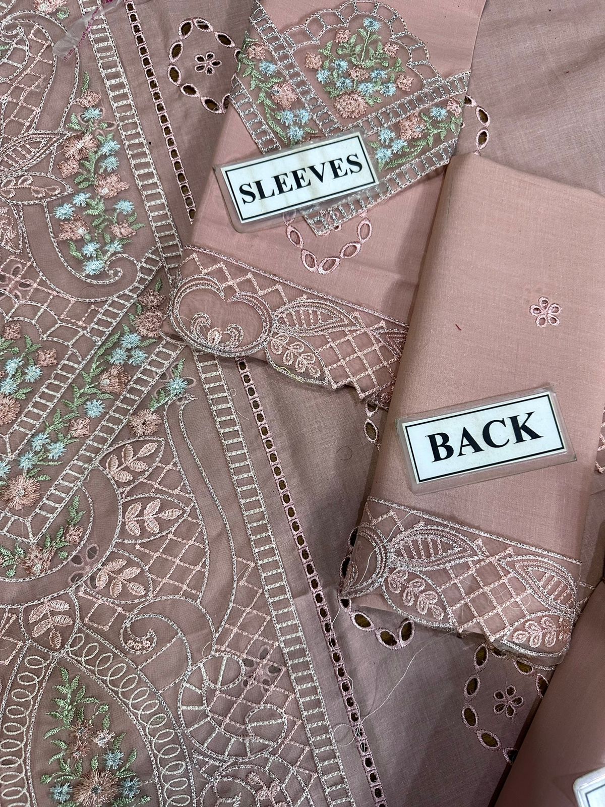 ADNAN LIBAS LUXURY CHIKANKARI EMBROIDERED LAWN - 3 PC UNSTITCHED