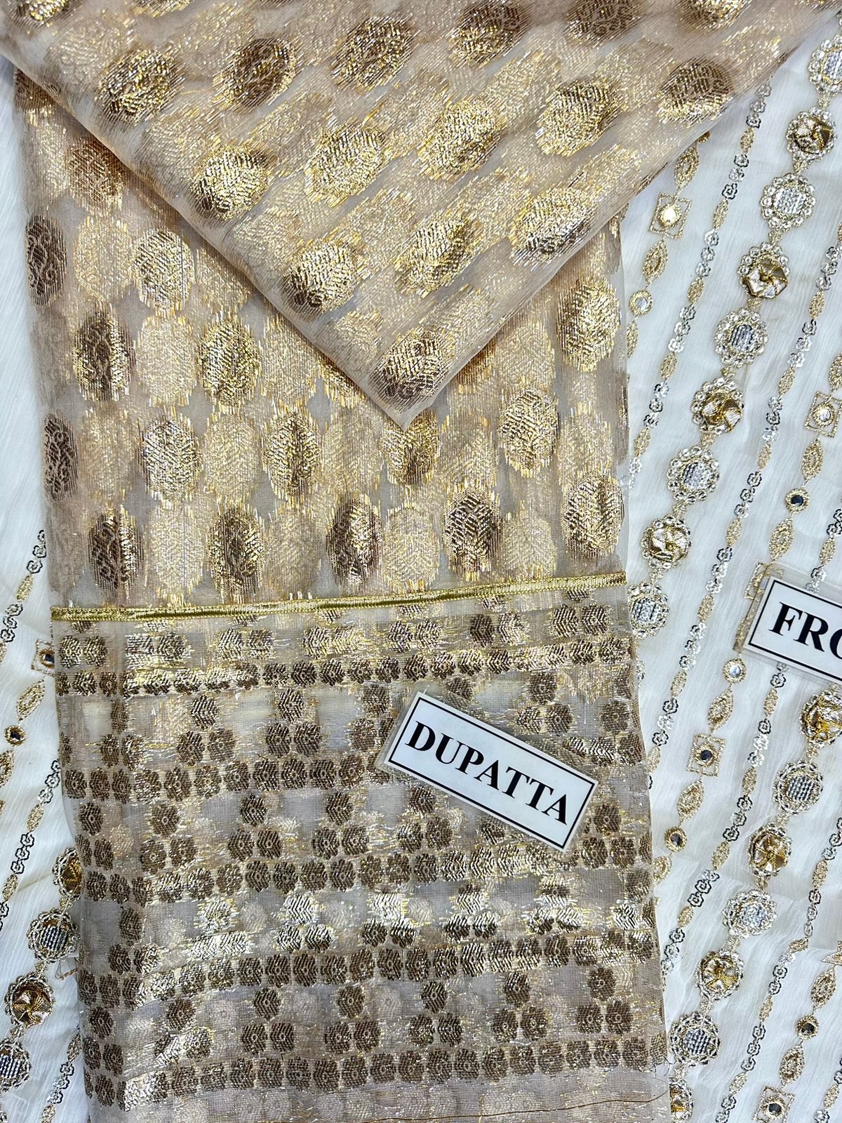 CHARIZMA LUXURY EMBROIDERED CHIFFON - 3 PC UNSTITCHED