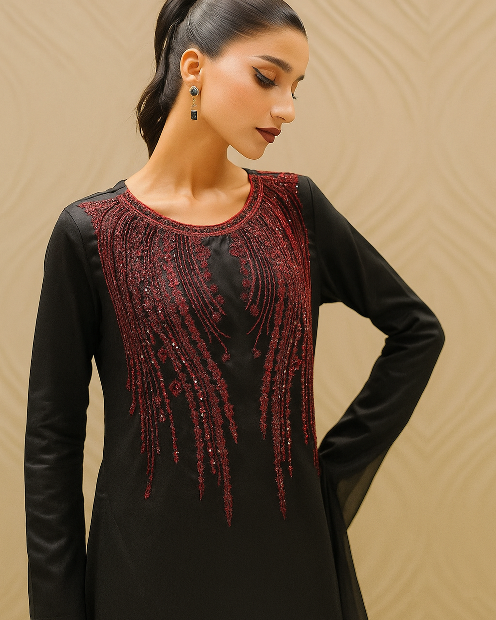 PURE SILK HANDMADE - 3 PC UNSTITCHED