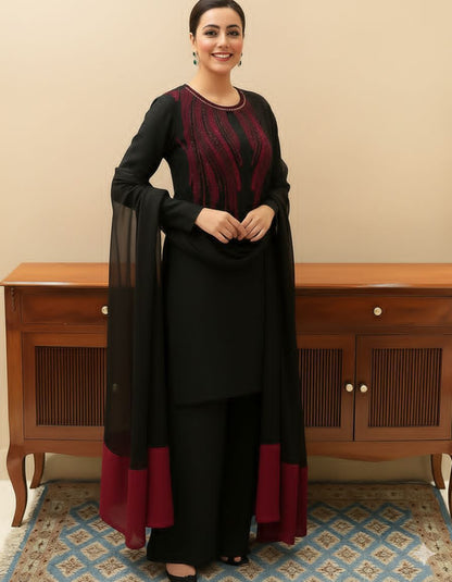 PURE SILK HANDMADE - 3 PC UNSTITCHED