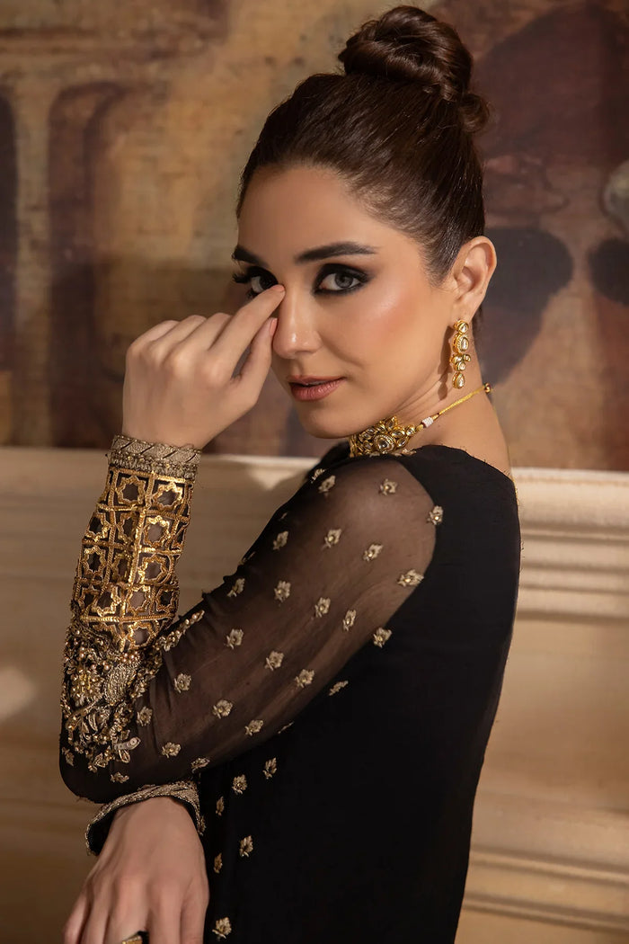 CHARIZMA LUXURY EMBROIDERED CHIFFON - 3 PC UNSTITCHED
