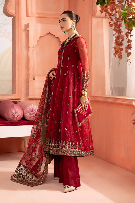 MARIA B LUXURY WEDDING EMBROIDERED ORGANZA - 3 PC UNSTITCHED