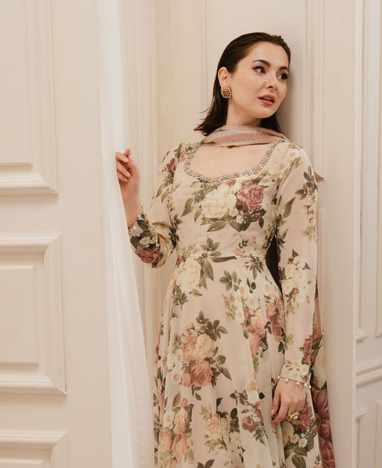 LULUSAR LUXURY DIGITAL PRINTED SHAMOS SILK - 3 PC UNSTITCHED