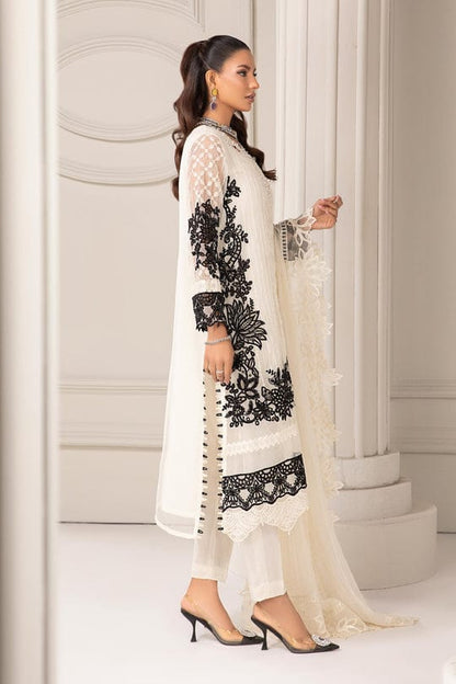 MARIA B LUXURY EMBROIDERED ORGANZA - WEDDING COLLECTION - 3 PC UNSTITCHED