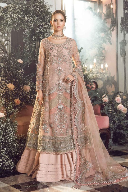 MARIA B LUXURY WEDDING EMBROIDERED ORGANZA - 3 PC UNSTITCHED
