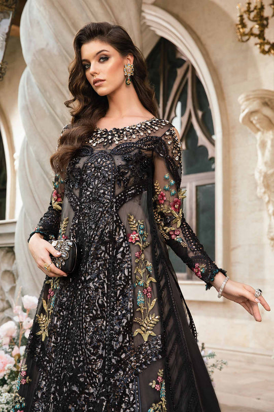 MARIA B LUXURY WEDDING EMBROIDERED ORGANZA - 3 PC UNSTITCHED