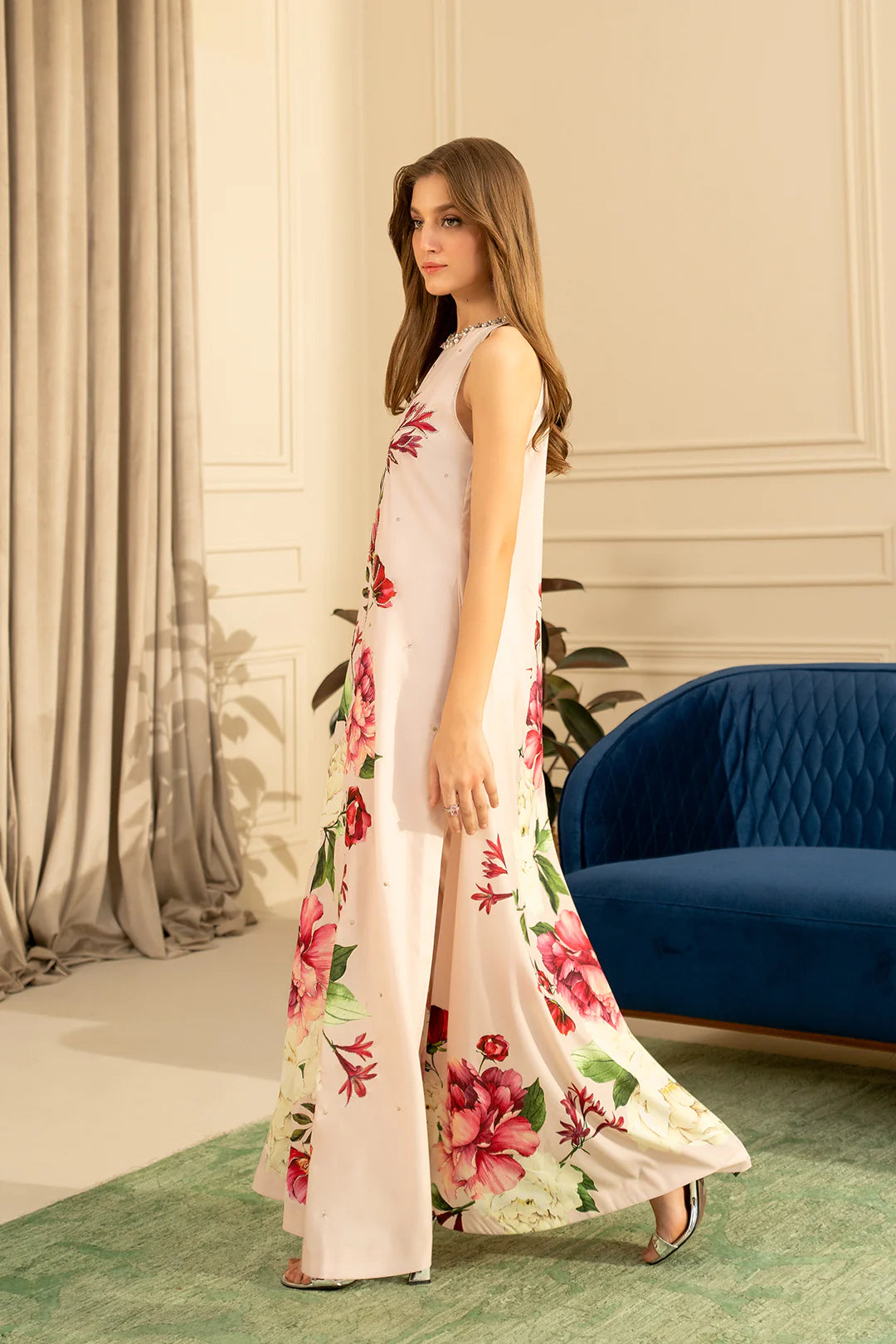 LULUSAR LUXURY SHAMOZ SILK - 3 PC UNSTITCHED