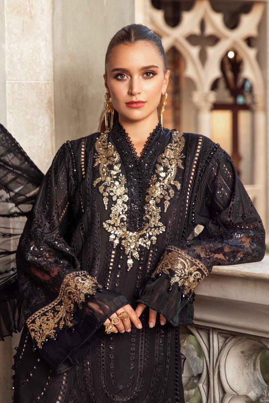 MARIA B LUXURY CHIKANKARI EMBROIDERED LAWN - 3 PC UNSTITCHED