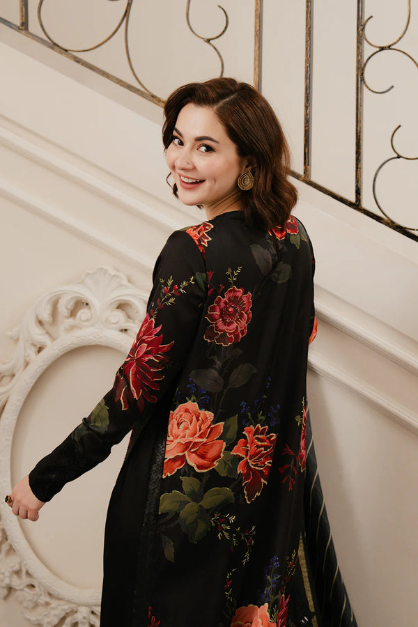 LULUSAR LUXURY DIGITAL PRINTED SWISS LAWN - 3 PC UNSTITCHED