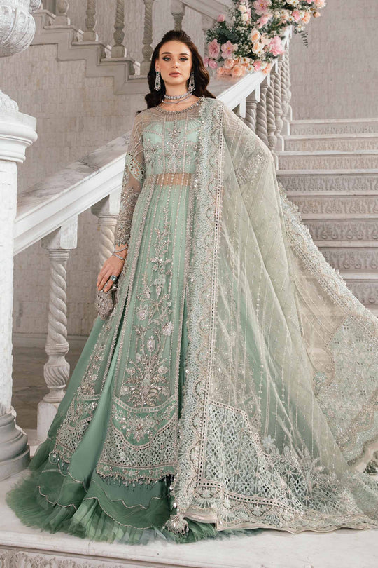 MARIA B LUXURY WEDDING EMBROIDERED ORGANZA - 3 PC UNSTITCHED