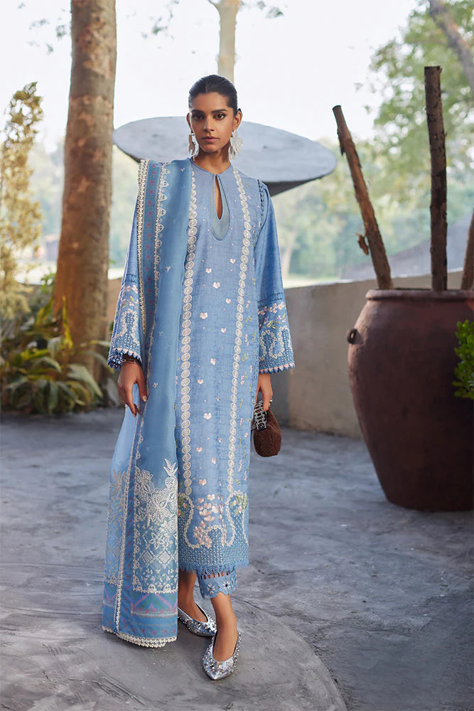 SUFFUSE BY SANA YASIR LUXURY EMBROIDERED LAWN - 3 PC UNSTITCHED