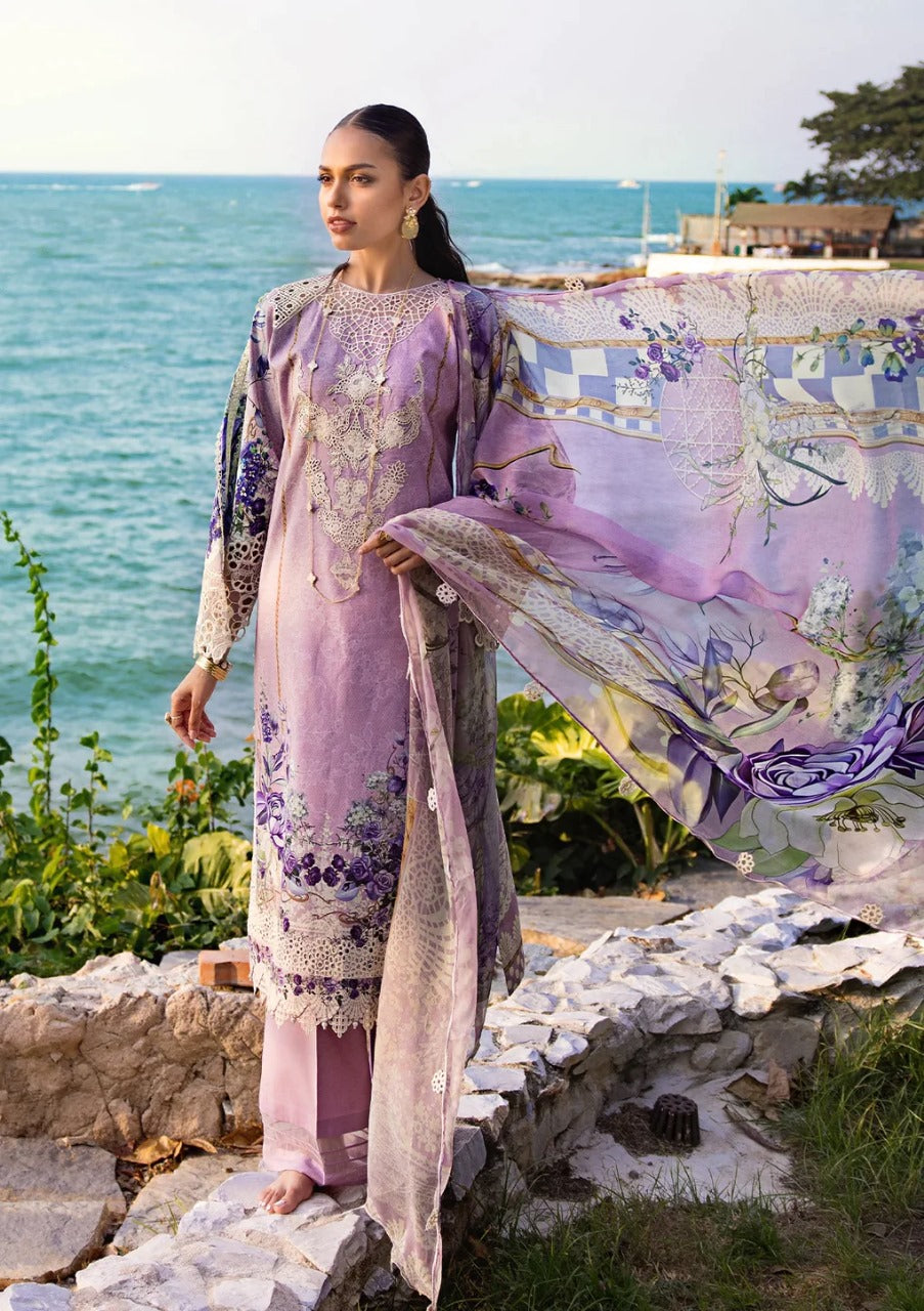 ELAF LUXURY SIGNATURE EMBROIDERED LAWN - 3 PC UNSTITCHED
