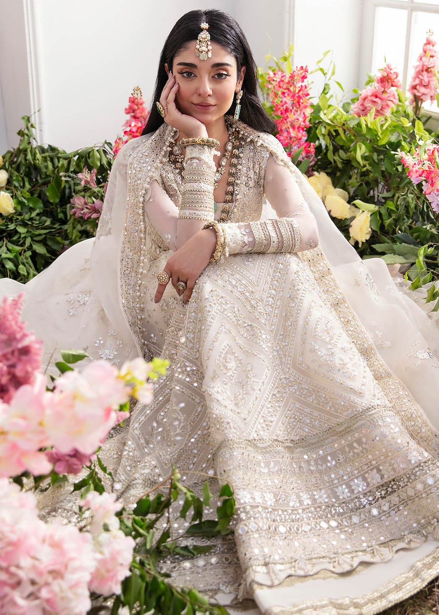 ZAHA LUXURY WEDDING EMBROIDERED ORGANZA MAXI - 3 PC UNSTITCHED