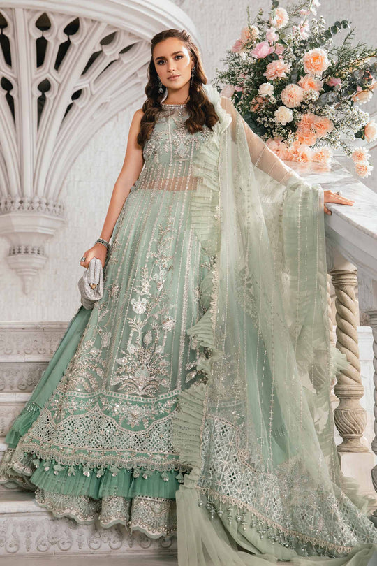 MARIA B LUXURY WEDDING EMBROIDERED ORGANZA - 3 PC UNSTITCHED