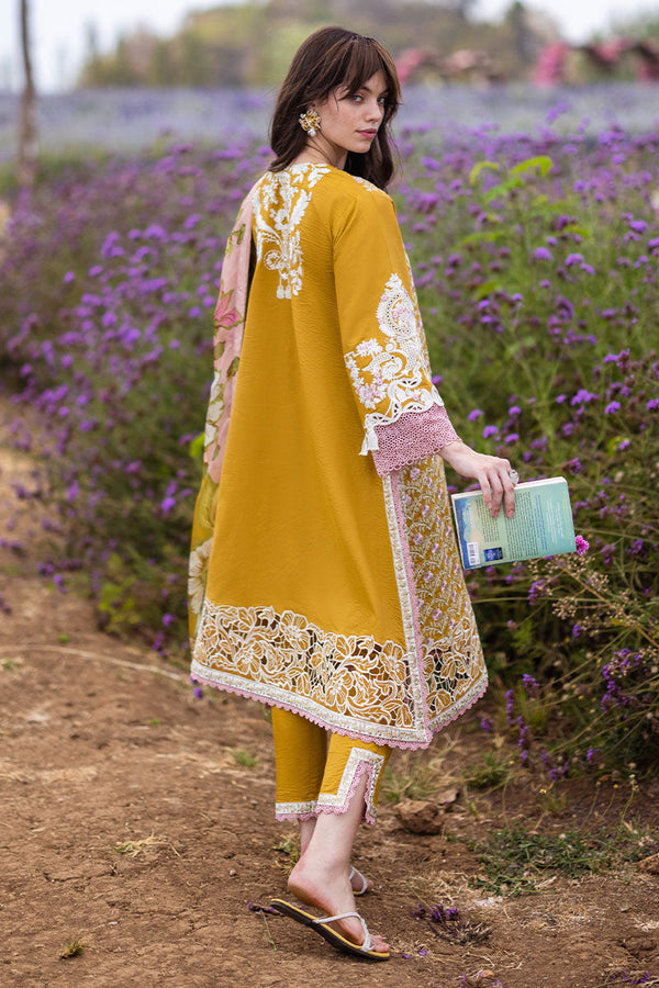 MUSHQ LUXURY CHIKANKARI EMBROIDERED LAWN - 3 PC UNSTITCHED