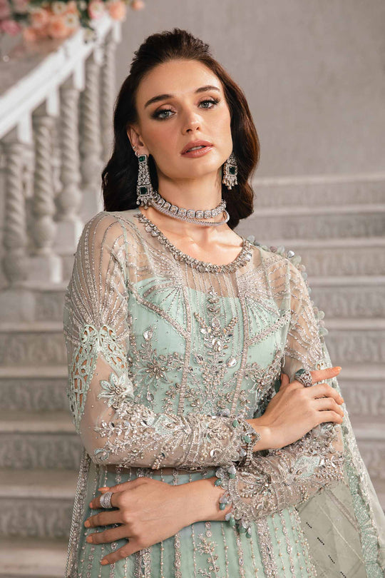 MARIA B LUXURY WEDDING EMBROIDERED ORGANZA - 3 PC UNSTITCHED