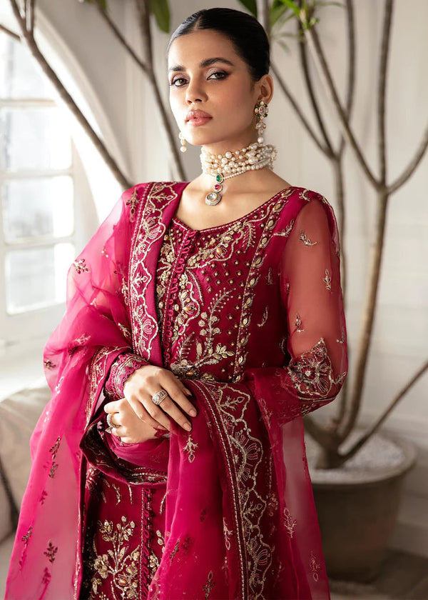 GULAAL LUXURY FORMALS EMBROIDERED ORGANZA - 3 PC UNSTITCHED
