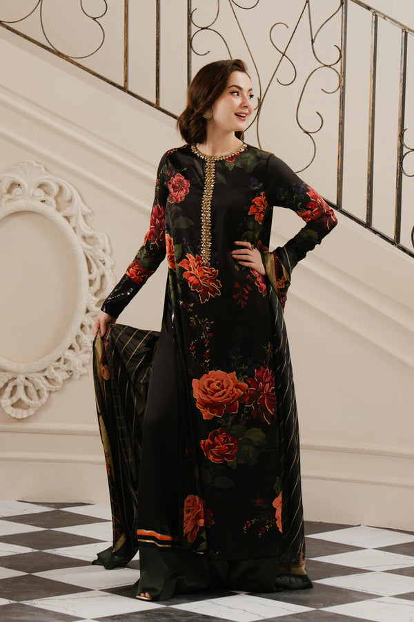 LULUSAR LUXURY DIGITAL PRINTED SWISS LAWN - 3 PC UNSTITCHED