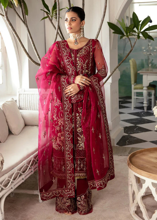 GULAAL LUXURY FORMALS EMBROIDERED ORGANZA - 3 PC UNSTITCHED